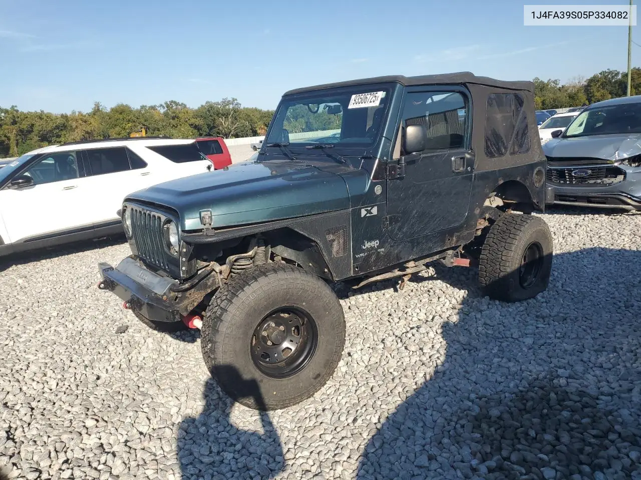 1J4FA39S05P334082 2005 Jeep Wrangler X