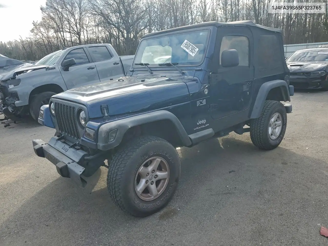1J4FA39S65P323765 2005 Jeep Wrangler X