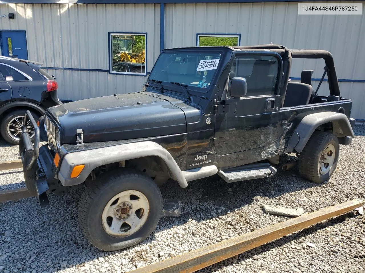 2006 Jeep Wrangler / Tj Unlimited VIN: 1J4FA44S46P787250 Lot: 54247004