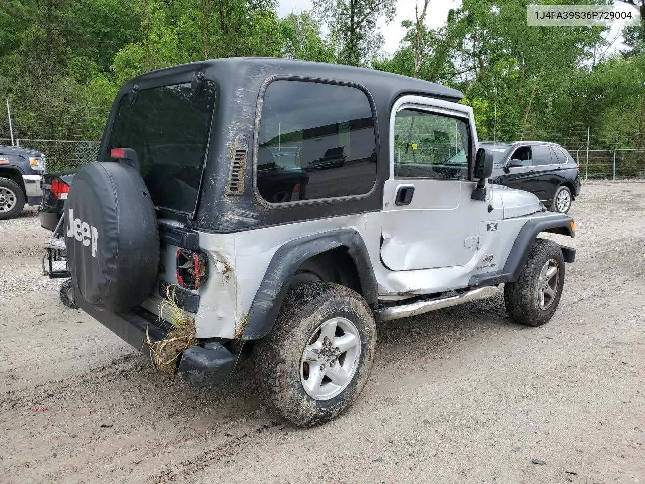 2006 Jeep Wrangler X VIN: 1J4FA39S36P729004 Lot: 56631314