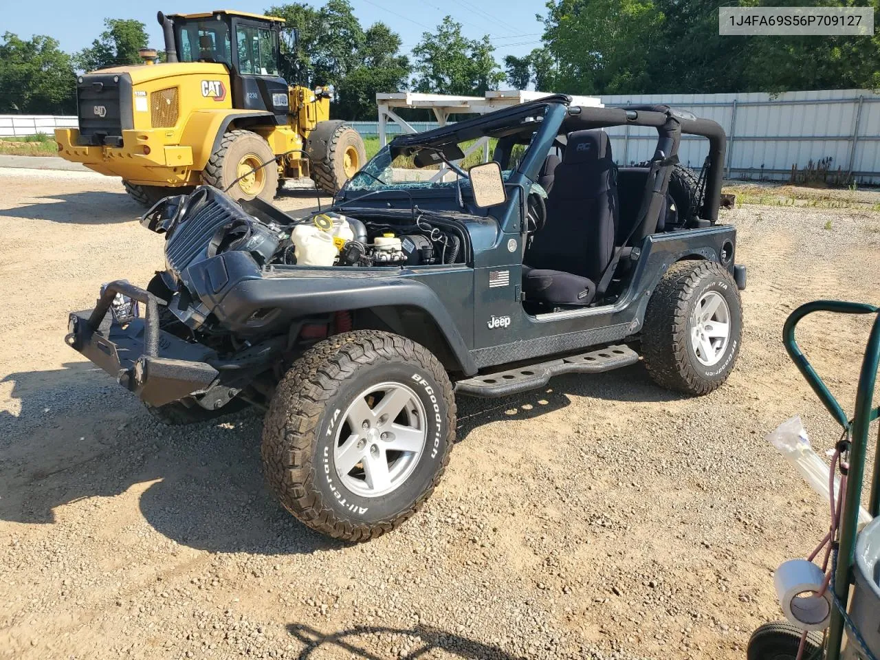 2006 Jeep Wrangler / Tj Rubicon VIN: 1J4FA69S56P709127 Lot: 58826284