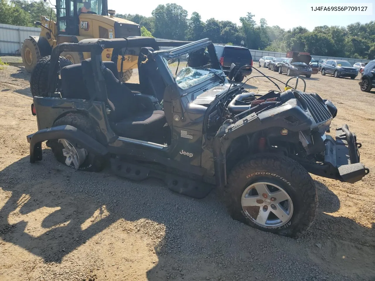 2006 Jeep Wrangler / Tj Rubicon VIN: 1J4FA69S56P709127 Lot: 58826284