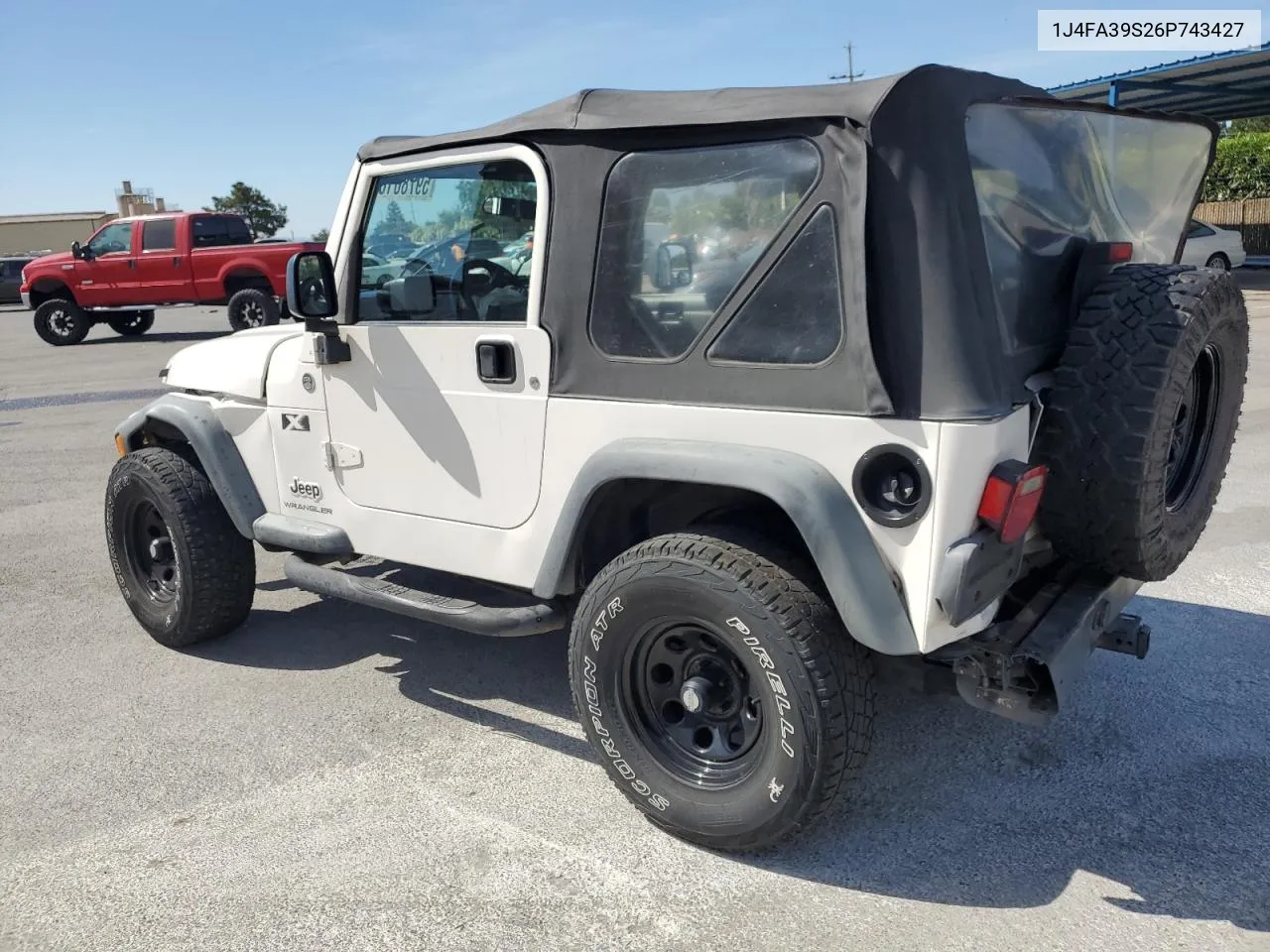 2006 Jeep Wrangler X VIN: 1J4FA39S26P743427 Lot: 59780184