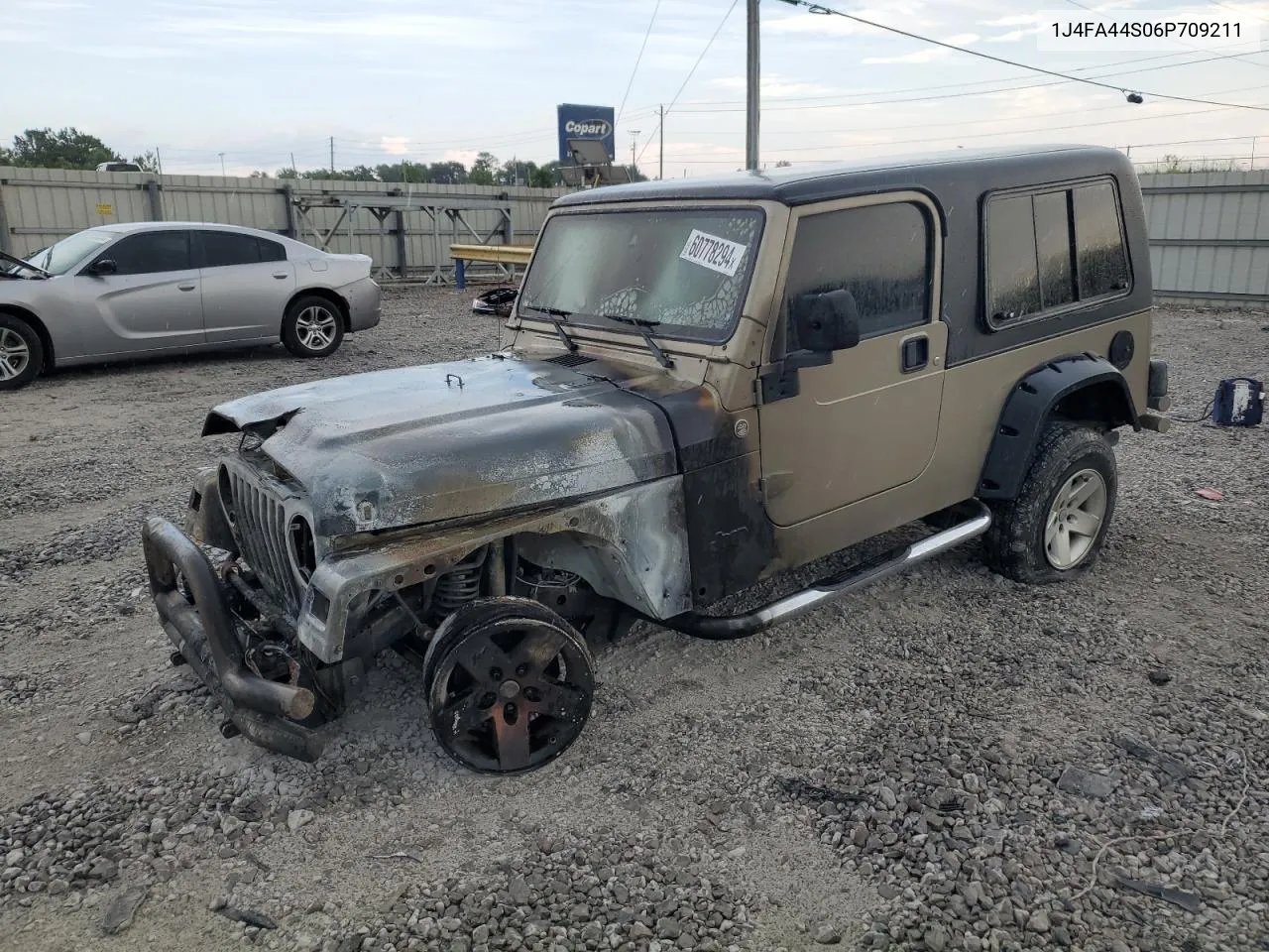 2006 Jeep Wrangler / Tj Unlimited VIN: 1J4FA44S06P709211 Lot: 60778294