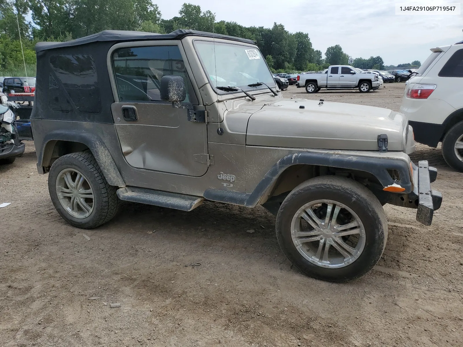 2006 Jeep Wrangler / Tj Se VIN: 1J4FA29106P719547 Lot: 61372974