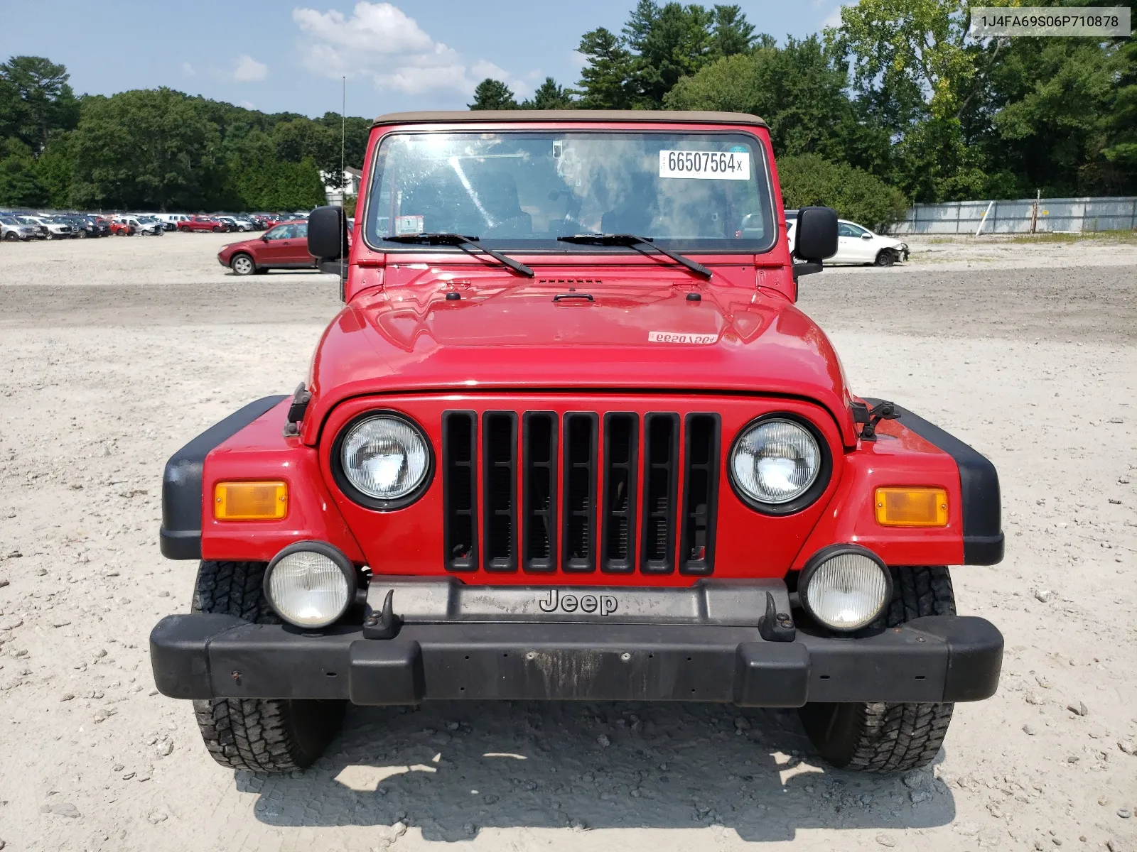 2006 Jeep Wrangler / Tj Rubicon VIN: 1J4FA69S06P710878 Lot: 66507564