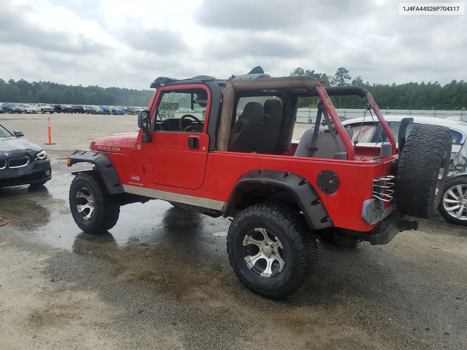 2006 Jeep Wrangler / Tj Unlimited VIN: 1J4FA44S26P704317 Lot: 67196234