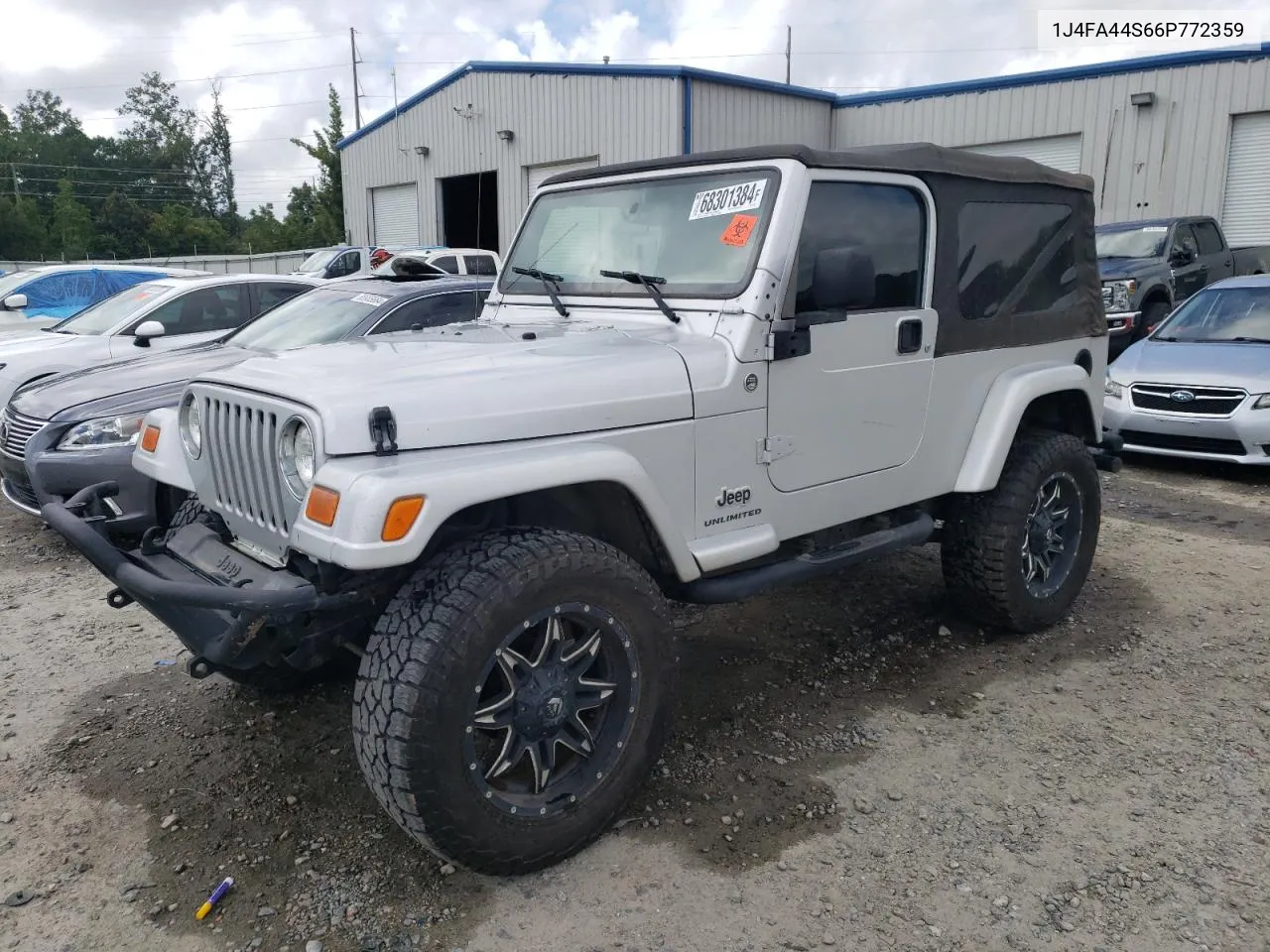 2006 Jeep Wrangler / Tj Unlimited VIN: 1J4FA44S66P772359 Lot: 68301384