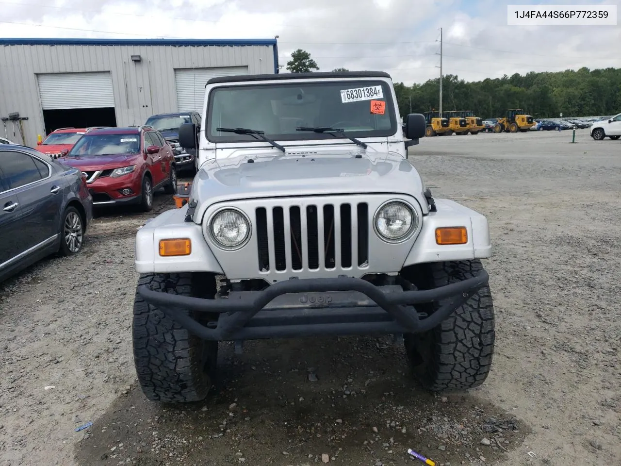 2006 Jeep Wrangler / Tj Unlimited VIN: 1J4FA44S66P772359 Lot: 68301384