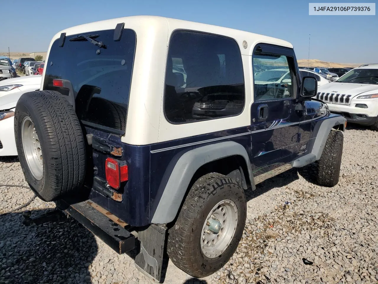 2006 Jeep Wrangler / Tj Se VIN: 1J4FA29106P739376 Lot: 69861104