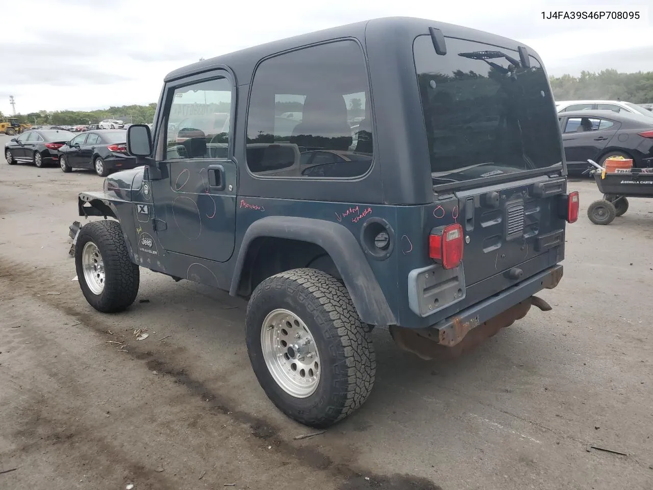 1J4FA39S46P708095 2006 Jeep Wrangler X