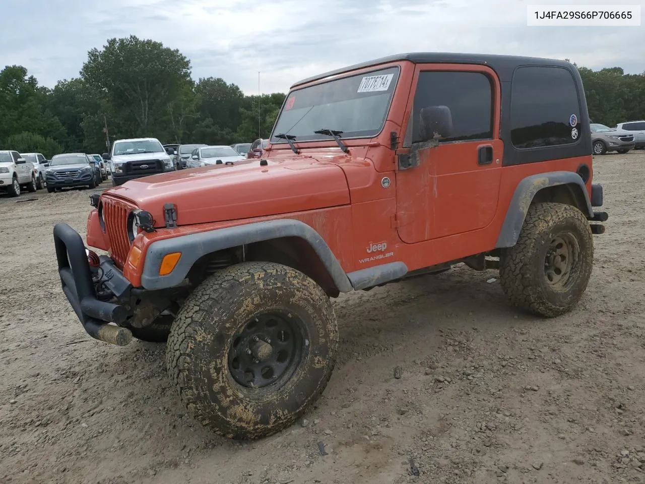 2006 Jeep Wrangler / Tj Se VIN: 1J4FA29S66P706665 Lot: 70776714