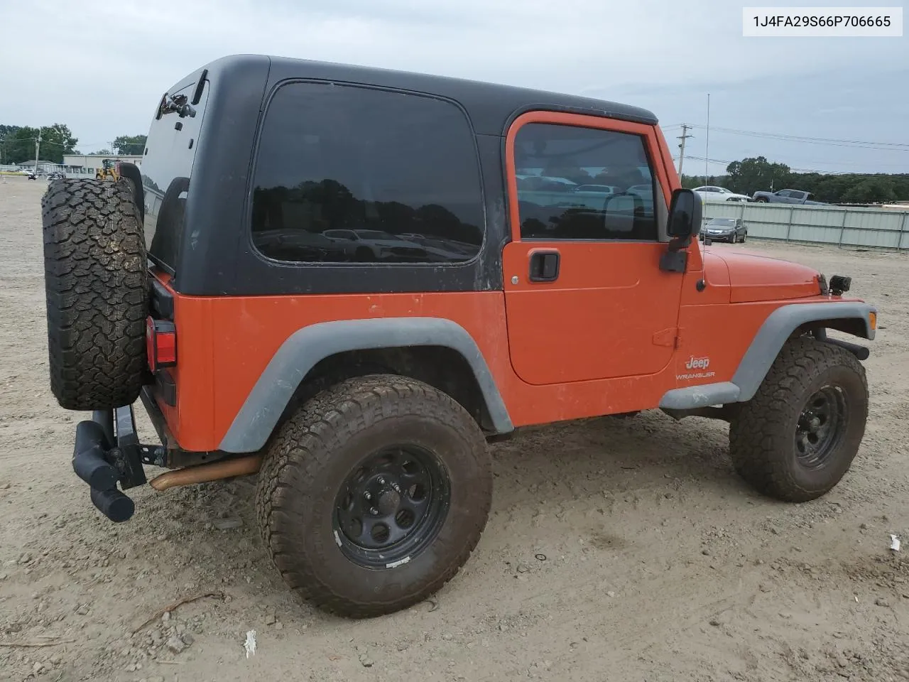 2006 Jeep Wrangler / Tj Se VIN: 1J4FA29S66P706665 Lot: 70776714