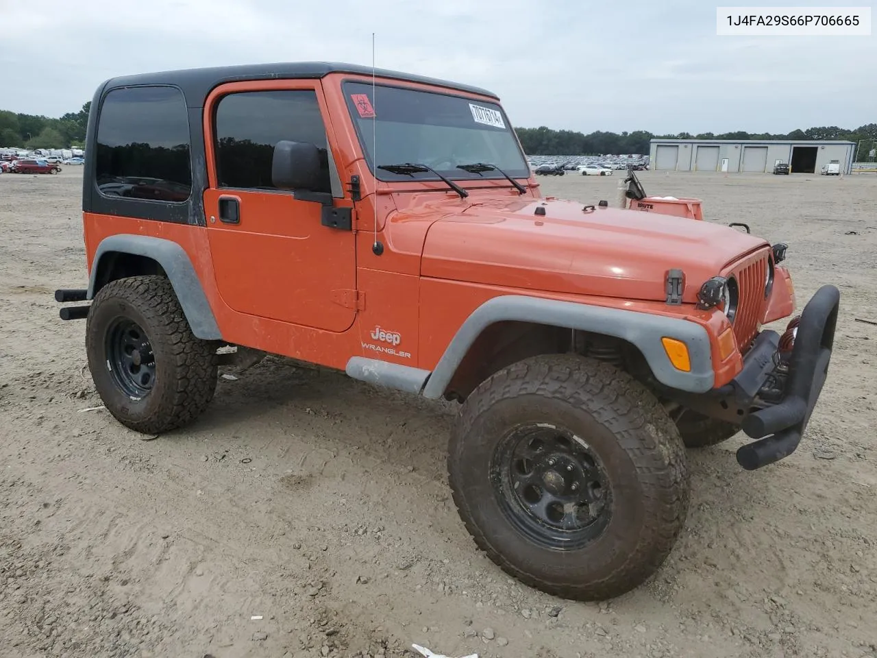 2006 Jeep Wrangler / Tj Se VIN: 1J4FA29S66P706665 Lot: 70776714