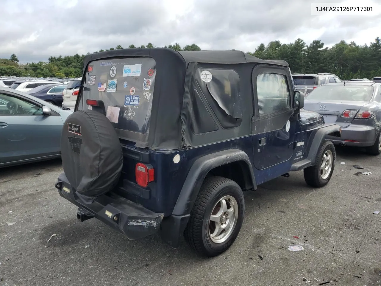 1J4FA29126P717301 2006 Jeep Wrangler / Tj Se