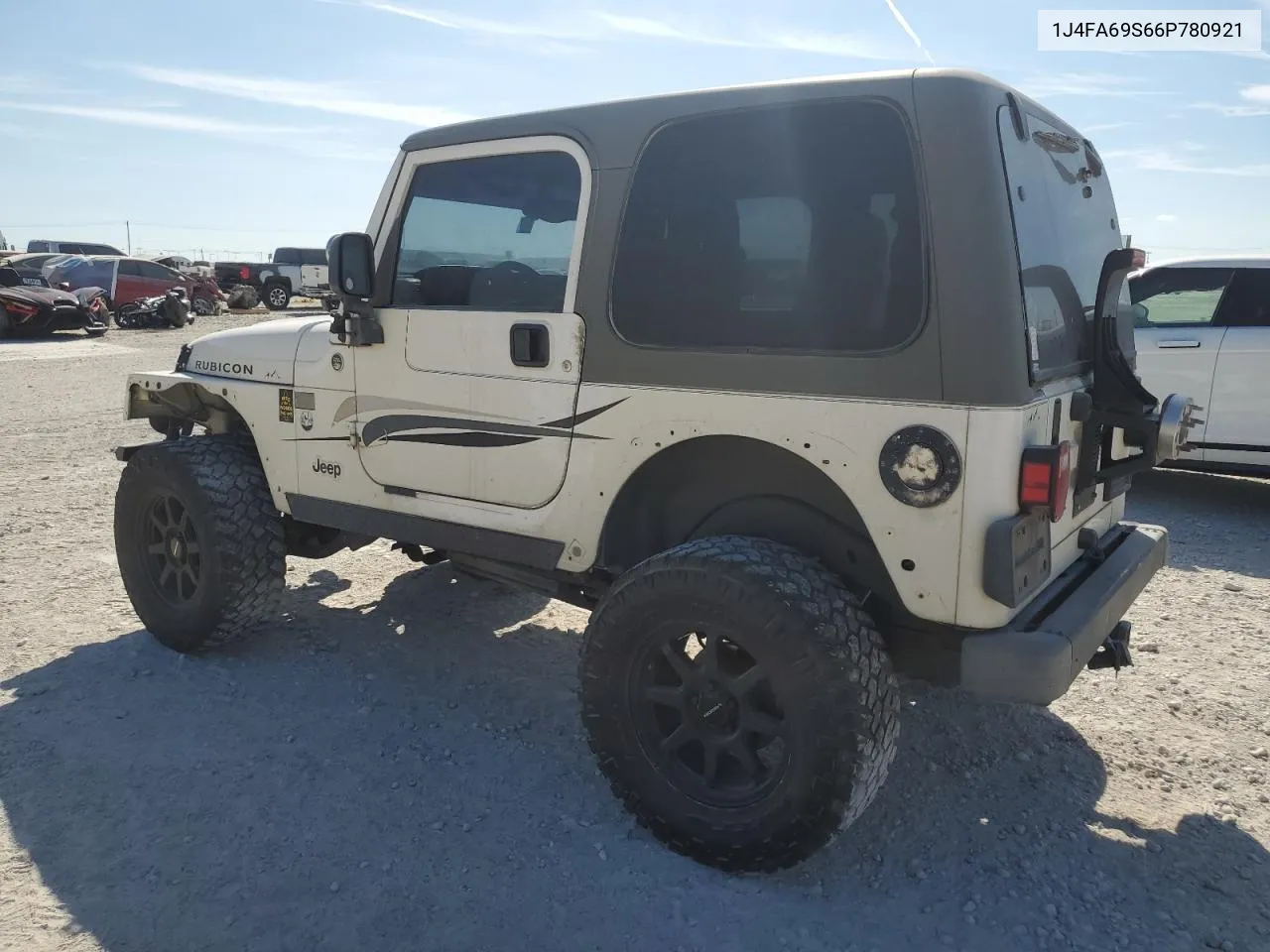 2006 Jeep Wrangler / Tj Rubicon VIN: 1J4FA69S66P780921 Lot: 72415604