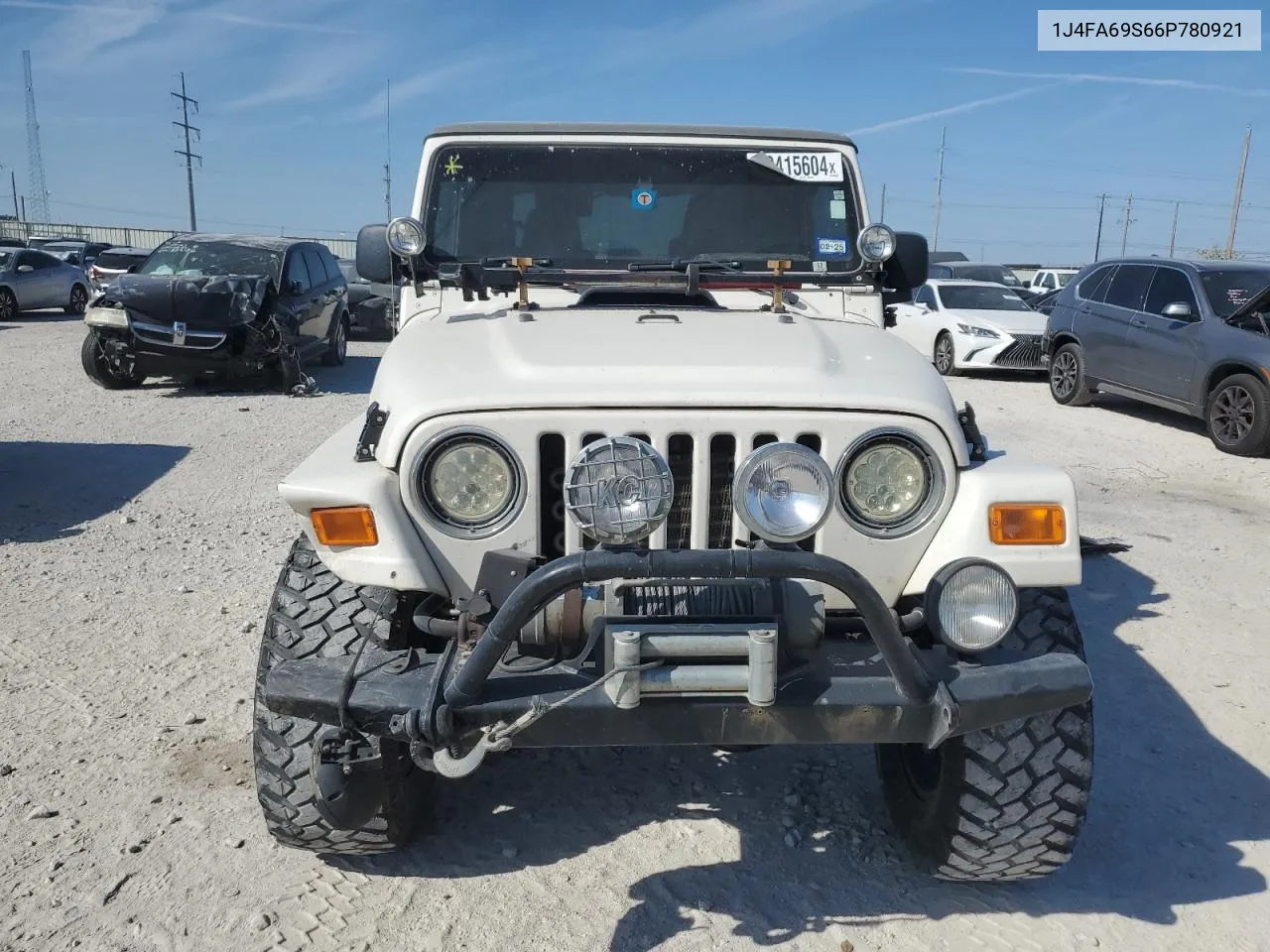 2006 Jeep Wrangler / Tj Rubicon VIN: 1J4FA69S66P780921 Lot: 72415604