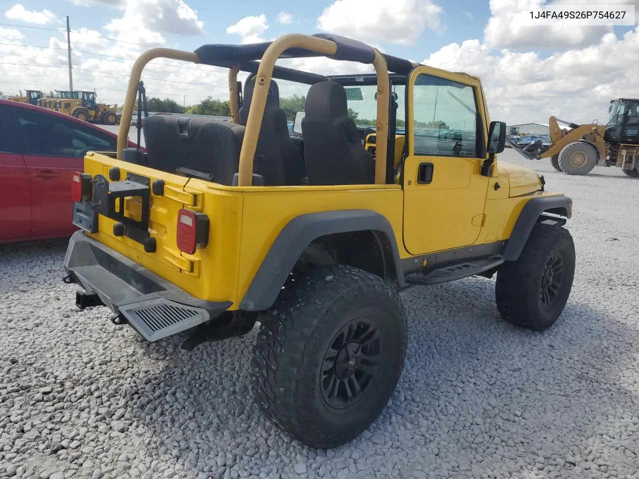 1J4FA49S26P754627 2006 Jeep Wrangler / Tj Sport