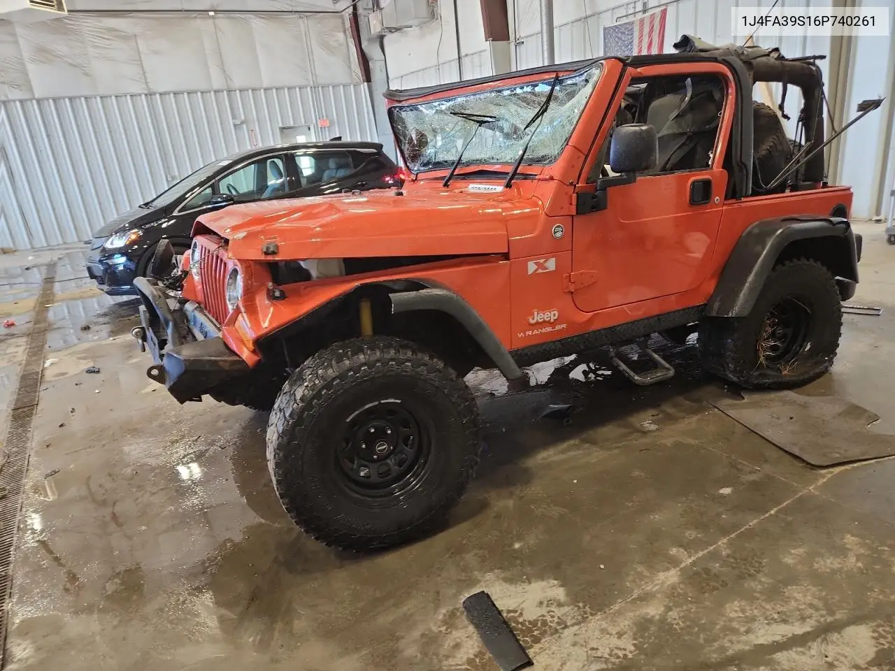 1J4FA39S16P740261 2006 Jeep Wrangler X