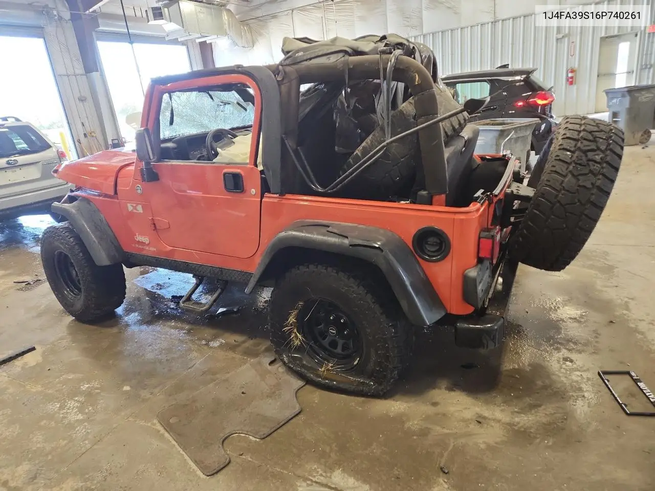 1J4FA39S16P740261 2006 Jeep Wrangler X
