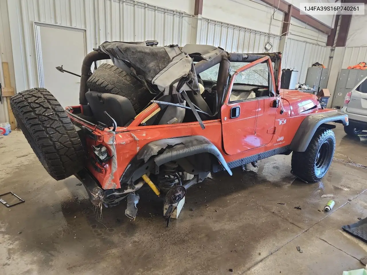 1J4FA39S16P740261 2006 Jeep Wrangler X