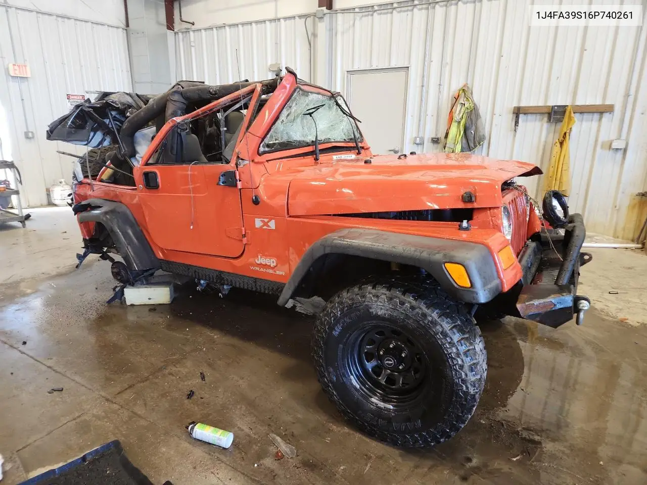 1J4FA39S16P740261 2006 Jeep Wrangler X