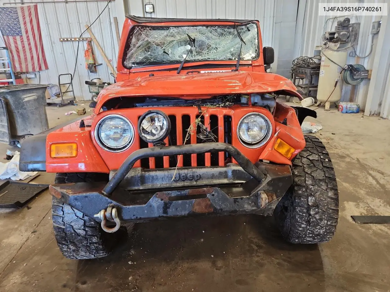1J4FA39S16P740261 2006 Jeep Wrangler X