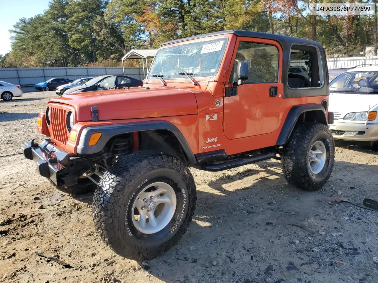1J4FA39S76P777699 2006 Jeep Wrangler X