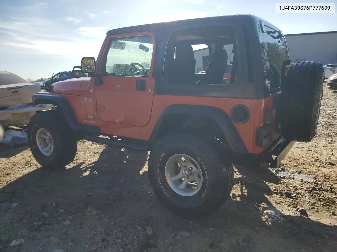 1J4FA39S76P777699 2006 Jeep Wrangler X