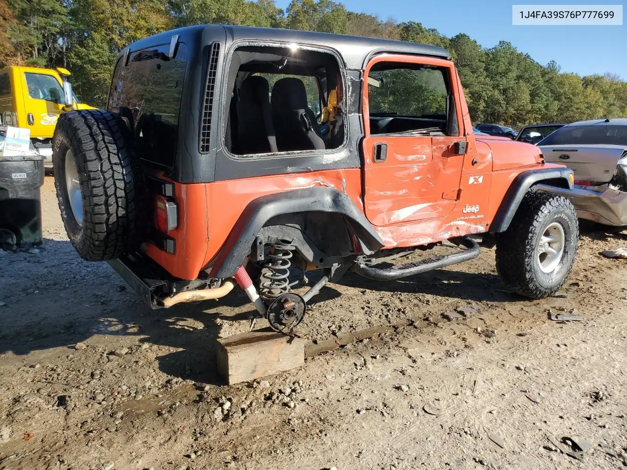 1J4FA39S76P777699 2006 Jeep Wrangler X
