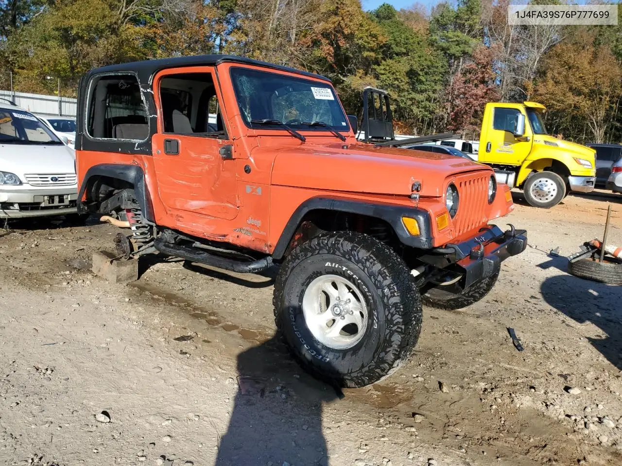 1J4FA39S76P777699 2006 Jeep Wrangler X