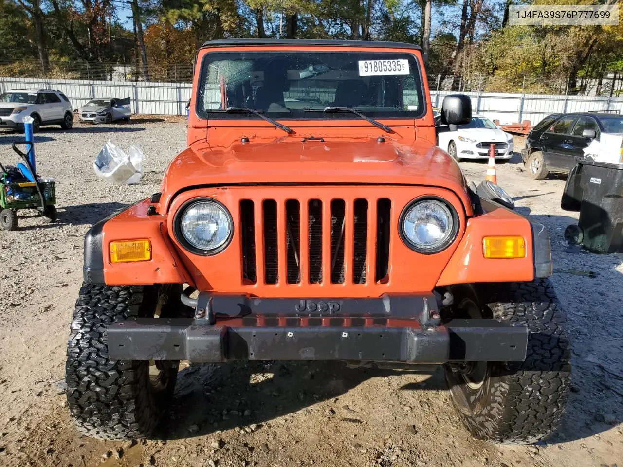 1J4FA39S76P777699 2006 Jeep Wrangler X