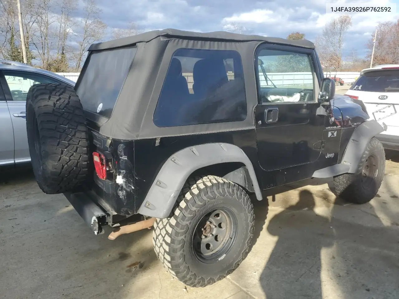1J4FA39S26P762592 2006 Jeep Wrangler X