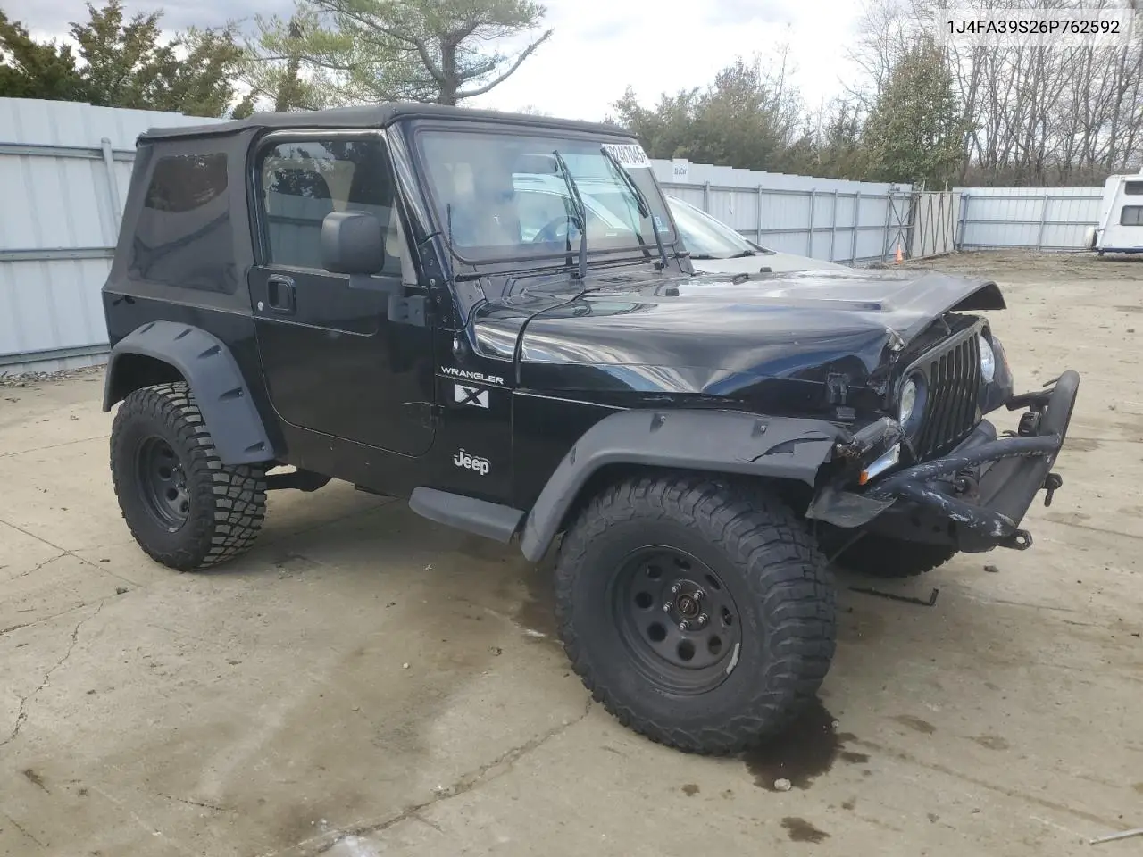 1J4FA39S26P762592 2006 Jeep Wrangler X