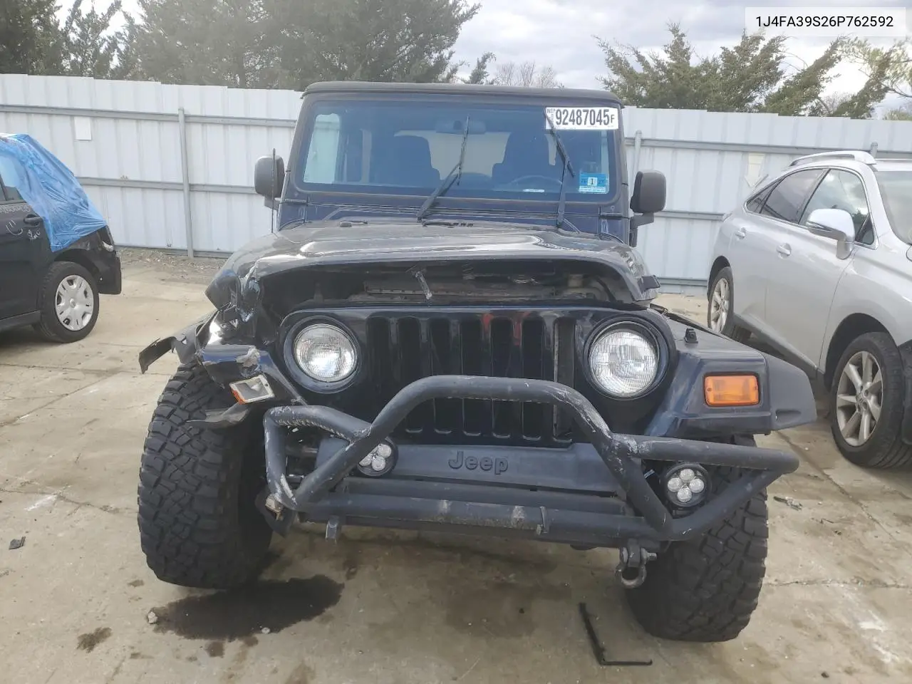 1J4FA39S26P762592 2006 Jeep Wrangler X