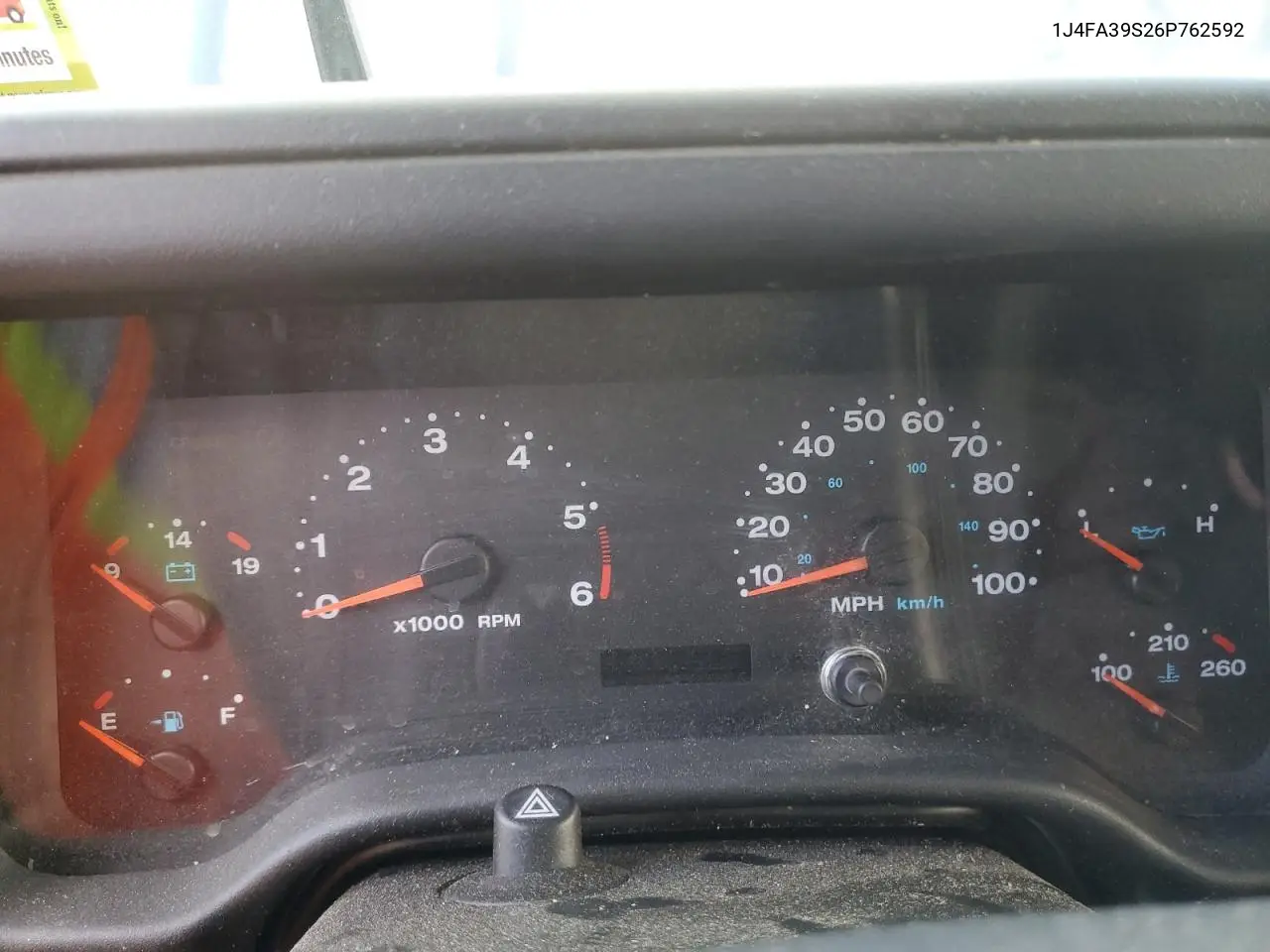 1J4FA39S26P762592 2006 Jeep Wrangler X