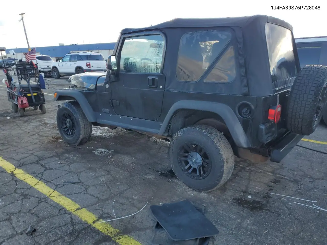 1J4FA39S76P728048 2006 Jeep Wrangler X