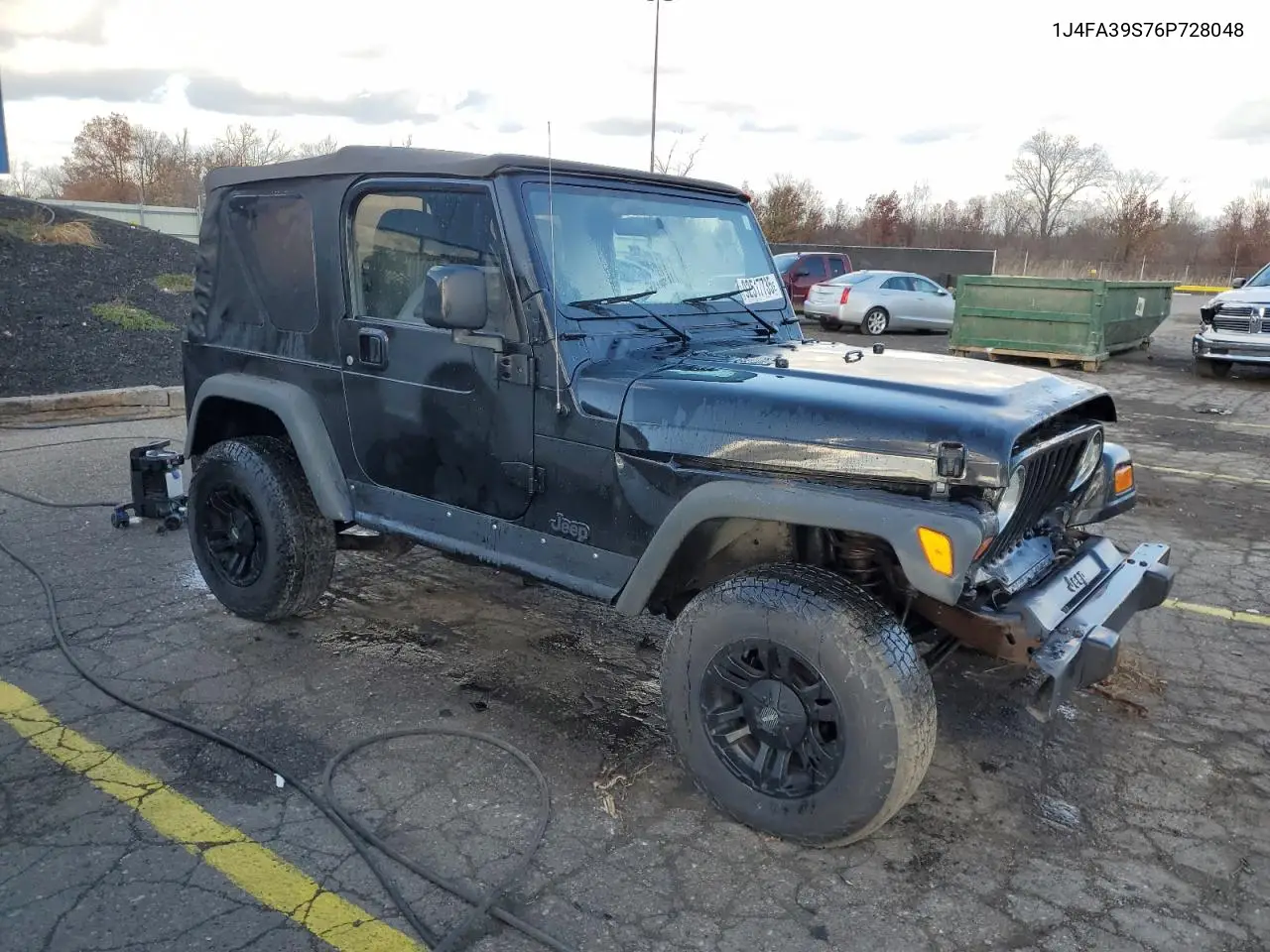 1J4FA39S76P728048 2006 Jeep Wrangler X