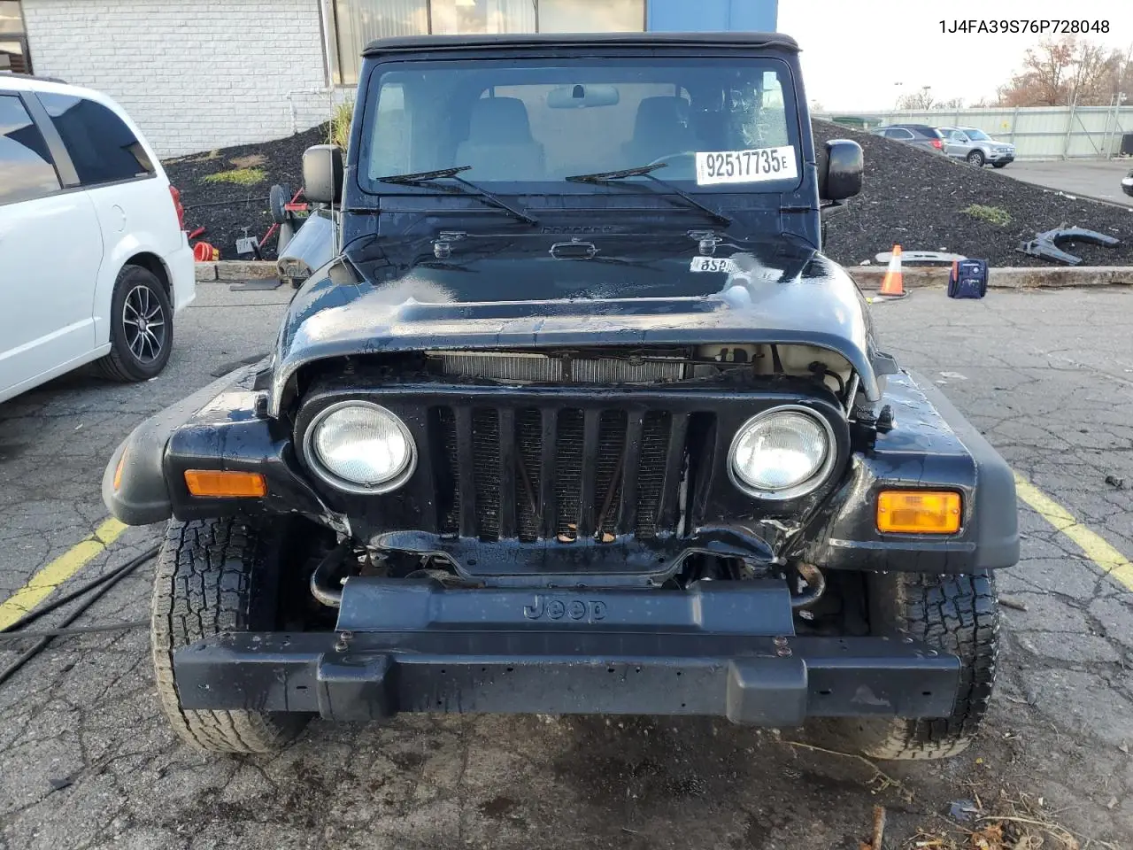 1J4FA39S76P728048 2006 Jeep Wrangler X