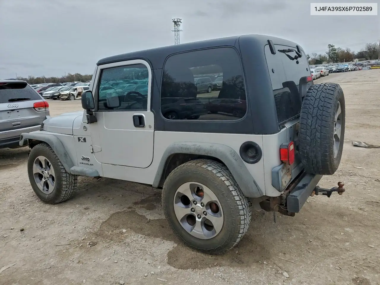 1J4FA39SX6P702589 2006 Jeep Wrangler X