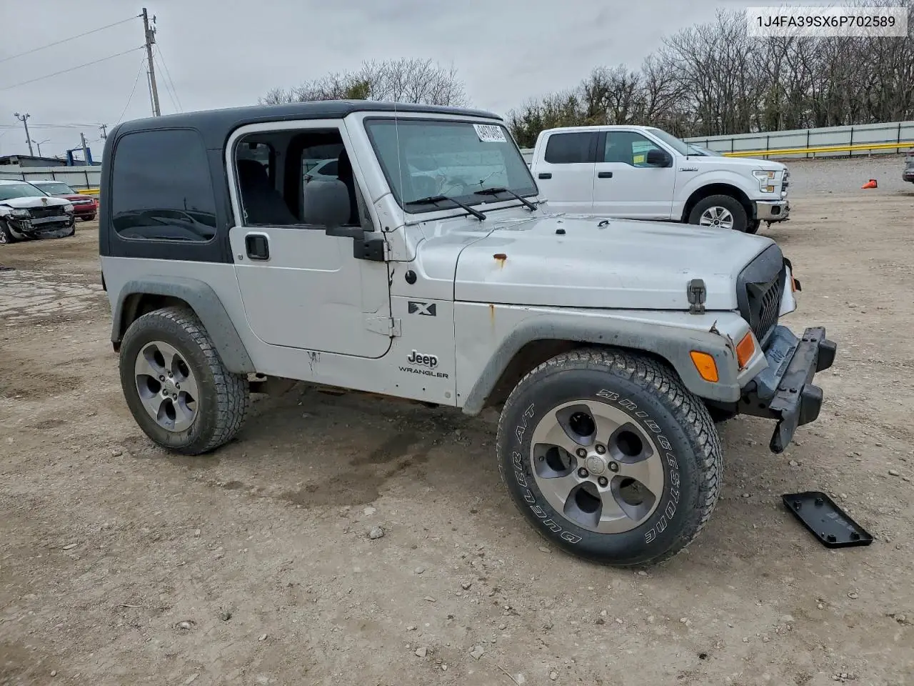 1J4FA39SX6P702589 2006 Jeep Wrangler X