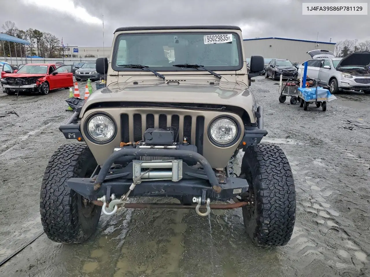 1J4FA39S86P781129 2006 Jeep Wrangler X