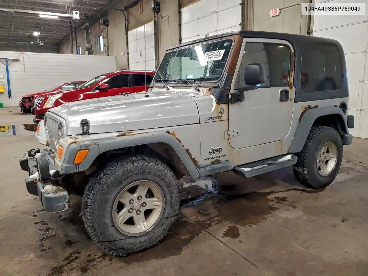 1J4FA49S86P769049 2006 Jeep Wrangler / Tj Sport