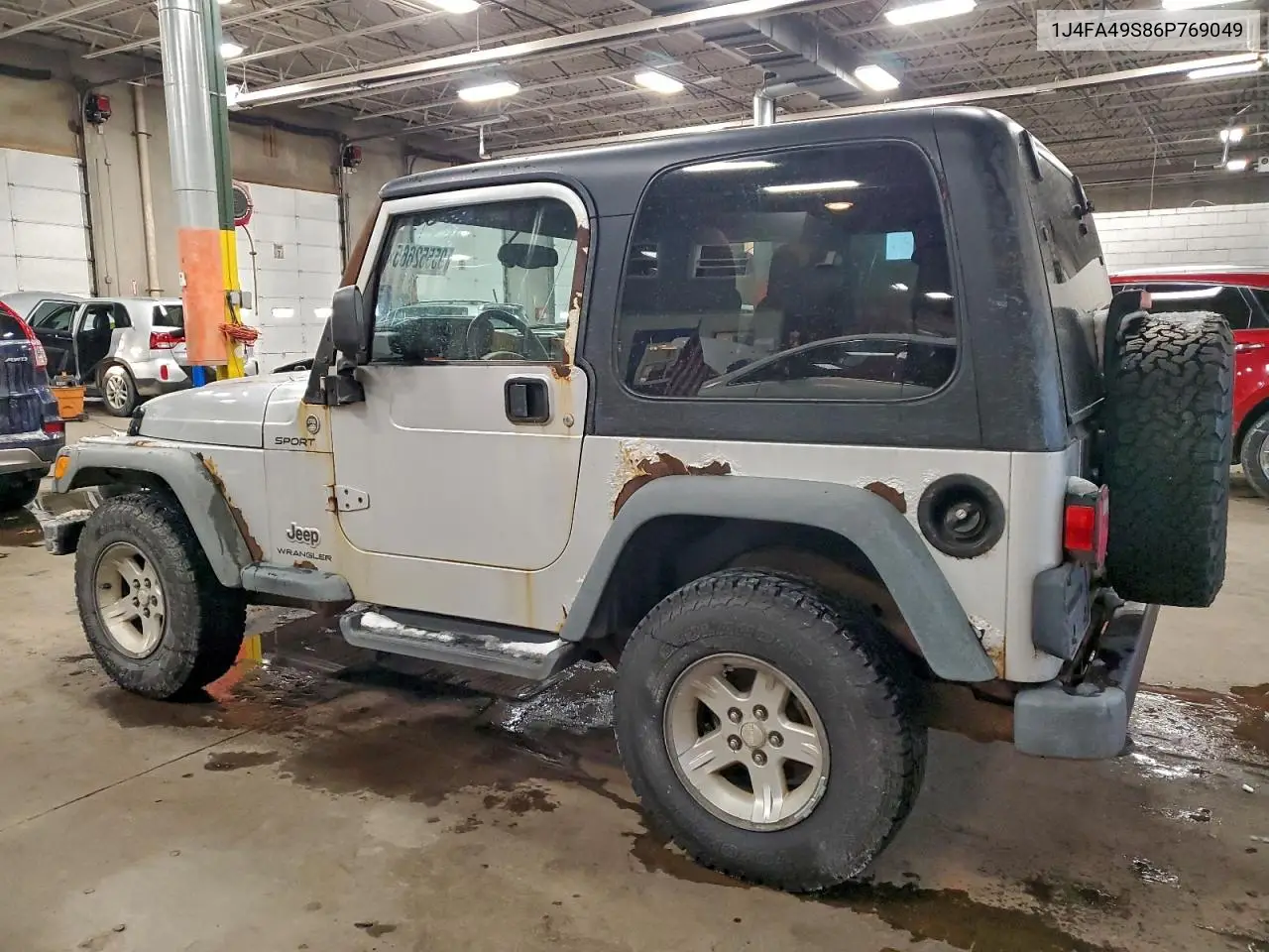 1J4FA49S86P769049 2006 Jeep Wrangler / Tj Sport