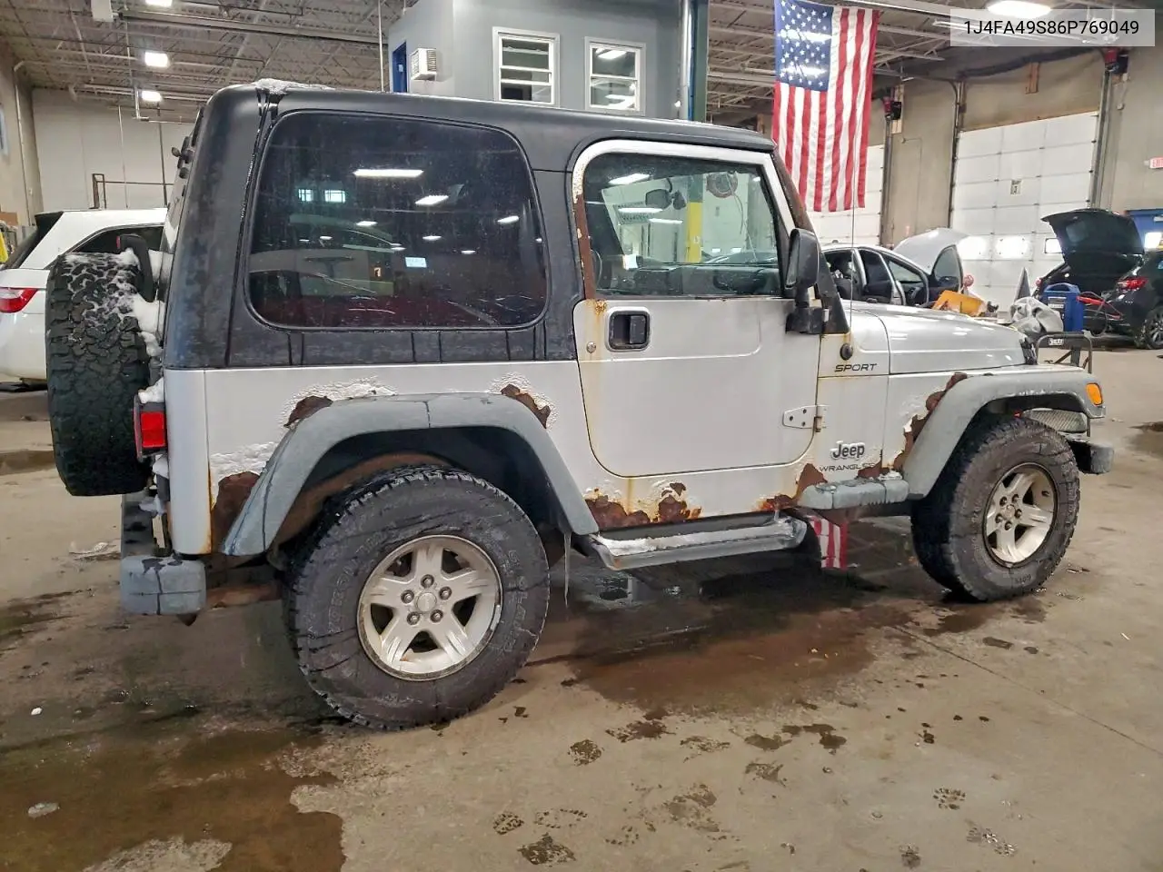 1J4FA49S86P769049 2006 Jeep Wrangler / Tj Sport