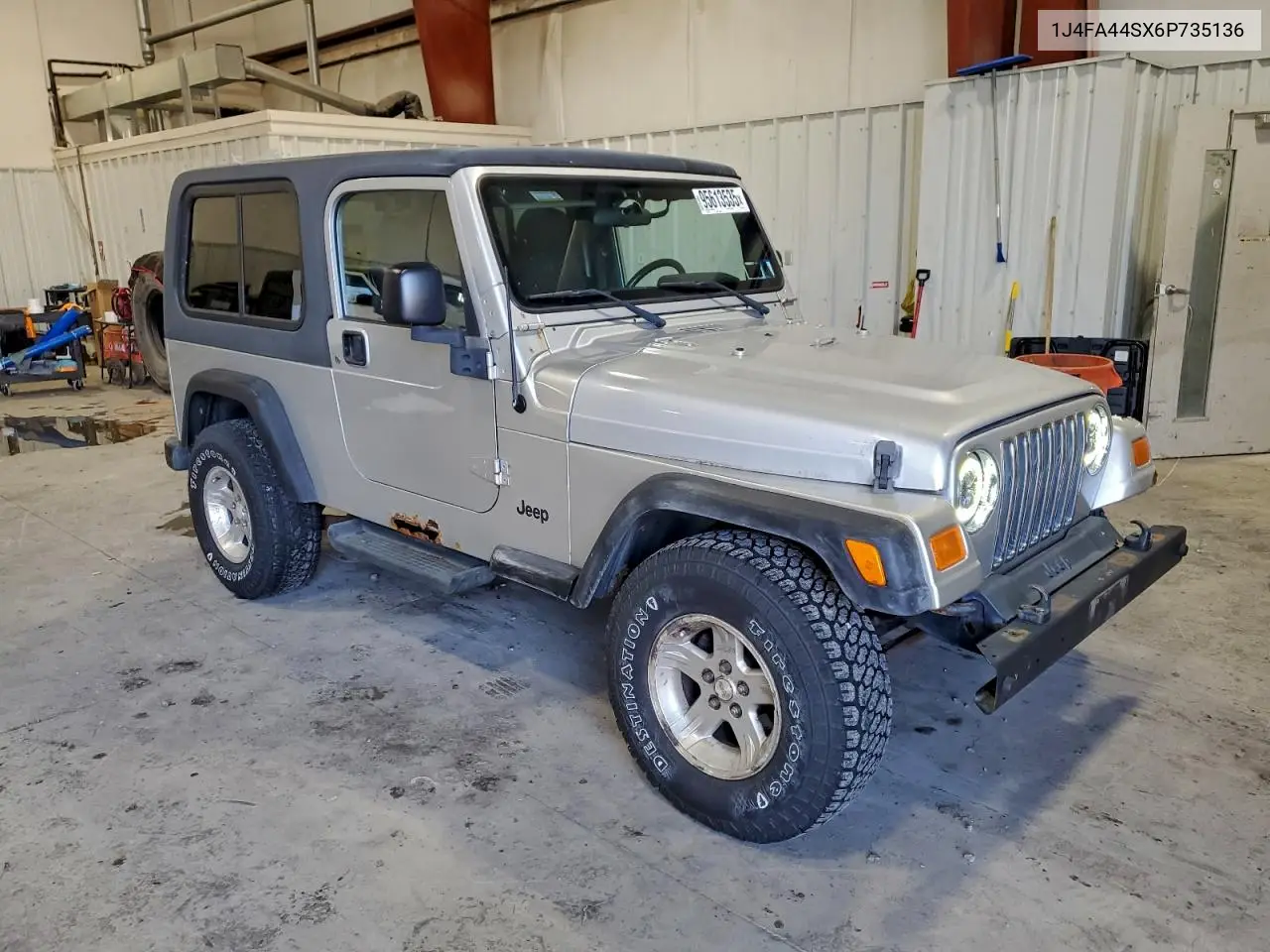 1J4FA44SX6P735136 2006 Jeep Wrangler / Tj Unlimited
