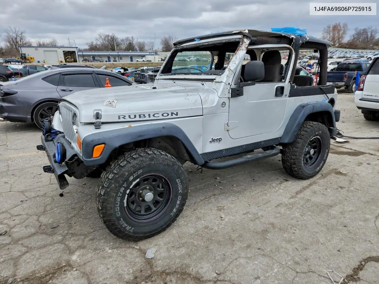 1J4FA69S06P725915 2006 Jeep Wrangler / Tj Rubicon