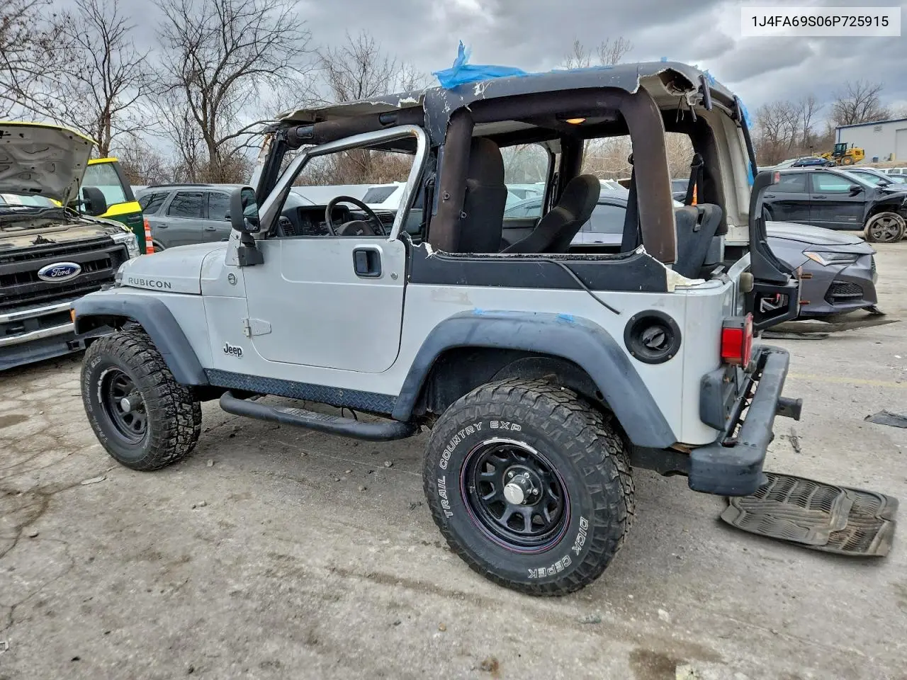 1J4FA69S06P725915 2006 Jeep Wrangler / Tj Rubicon