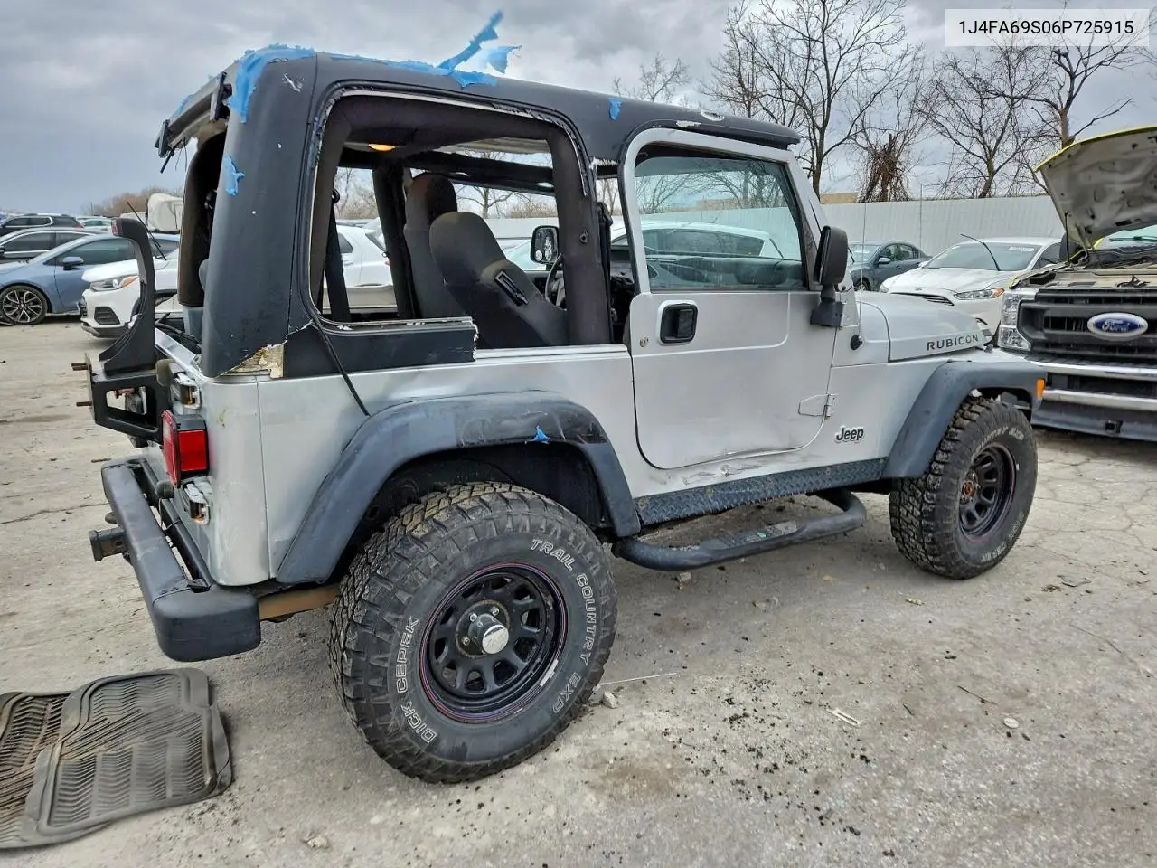 1J4FA69S06P725915 2006 Jeep Wrangler / Tj Rubicon
