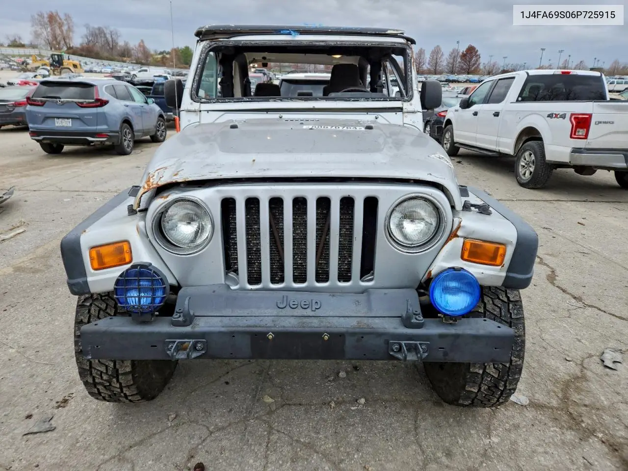 1J4FA69S06P725915 2006 Jeep Wrangler / Tj Rubicon